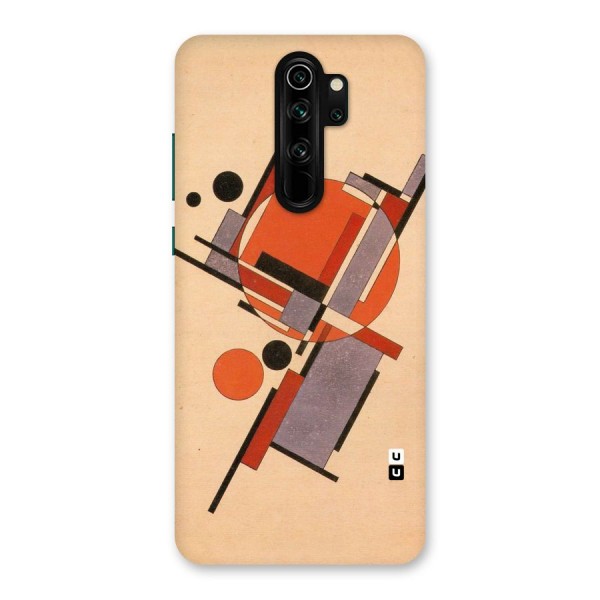 Geo Abstract Metrics Back Case for Redmi Note 8 Pro