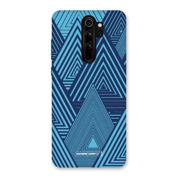 Geometric Blue Print Back Case for Redmi Note 8 Pro