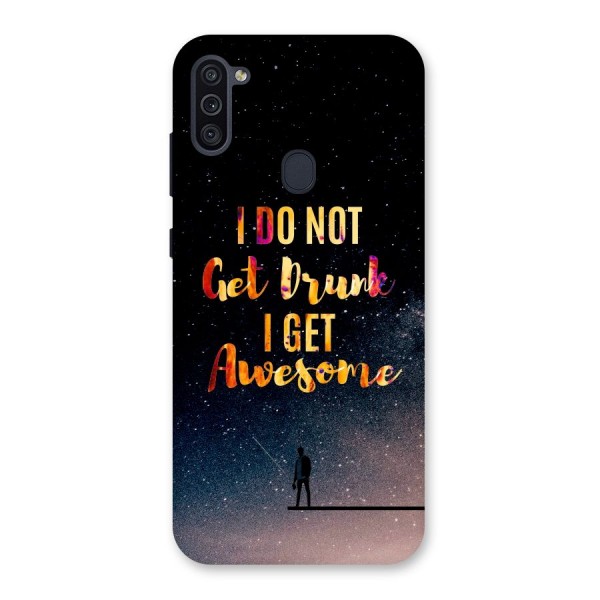 Get Awesome Back Case for Galaxy M11