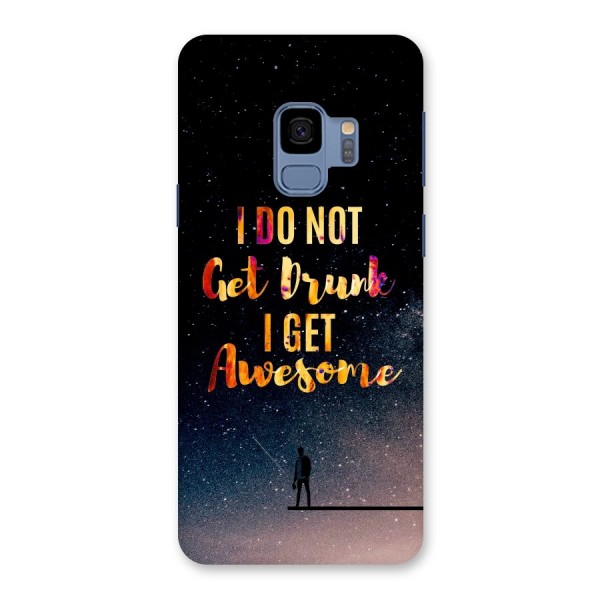 Get Awesome Back Case for Galaxy S9