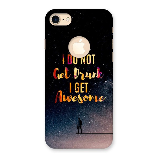 Get Awesome Back Case for iPhone 7 Logo Cut