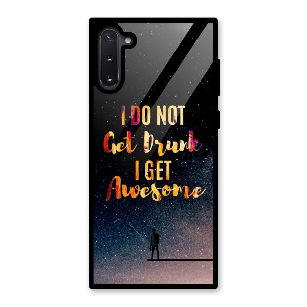 Get Awesome Glass Back Case for Galaxy Note 10