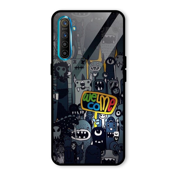 Ghost Welcome Glass Back Case for Realme X2