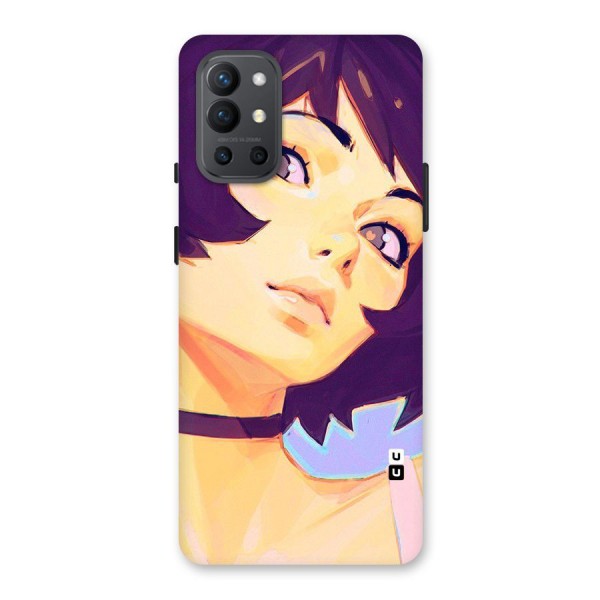Girl Face Art Back Case for OnePlus 9R