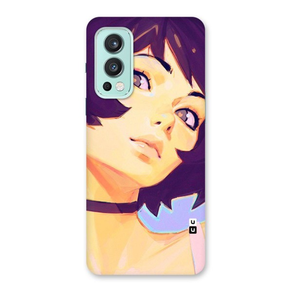 Girl Face Art Back Case for OnePlus Nord 2 5G