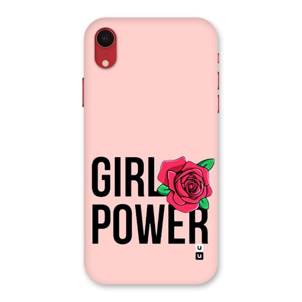 Girl Power Back Case for iPhone XR