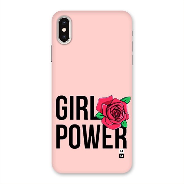 Girl Power Back Case for iPhone XS Max