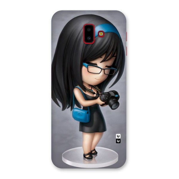 Girl With Camera Back Case for Galaxy J6 Plus