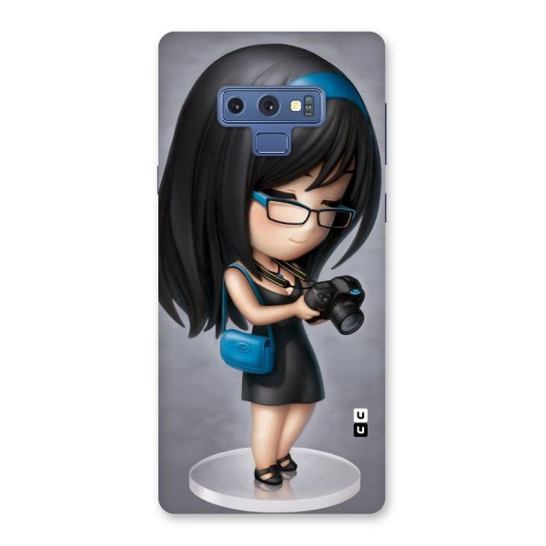 Girl With Camera Back Case for Galaxy Note 9