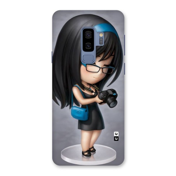 Girl With Camera Back Case for Galaxy S9 Plus