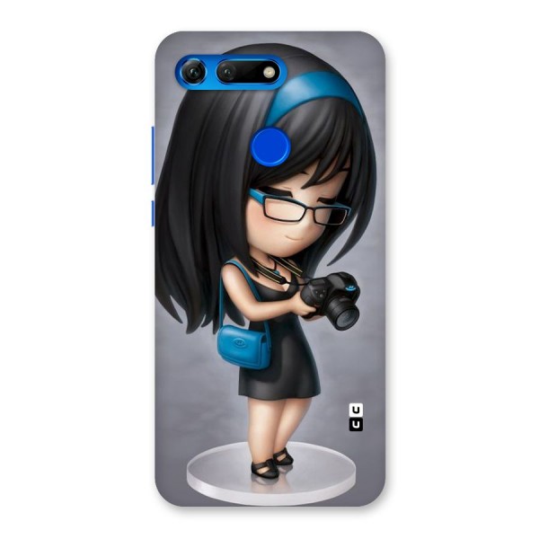Girl With Camera Back Case for Honor View 20