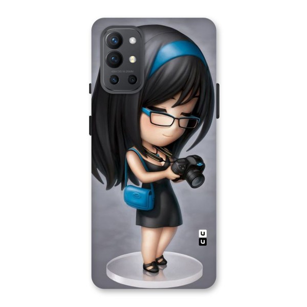 Girl With Camera Back Case for OnePlus 9R