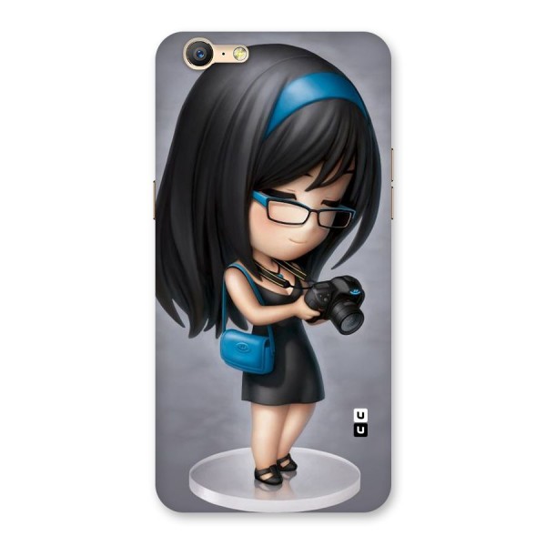 Girl With Camera Back Case for Oppo A39