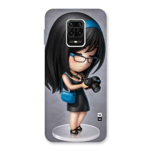Girl With Camera Back Case for Poco M2 Pro
