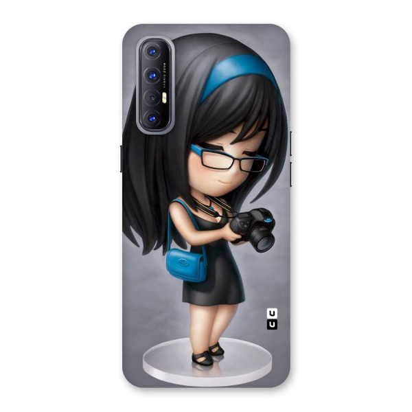 Girl With Camera Back Case for Reno3 Pro
