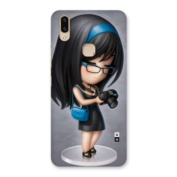 Girl With Camera Back Case for Vivo V9