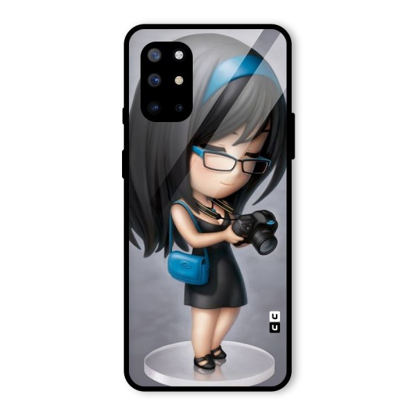 Girl With Camera Glass Back Case for OnePlus 8T