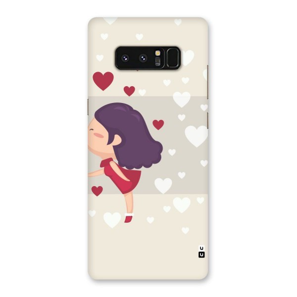 Girl in Love Back Case for Galaxy Note 8