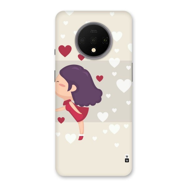 Girl in Love Back Case for OnePlus 7T