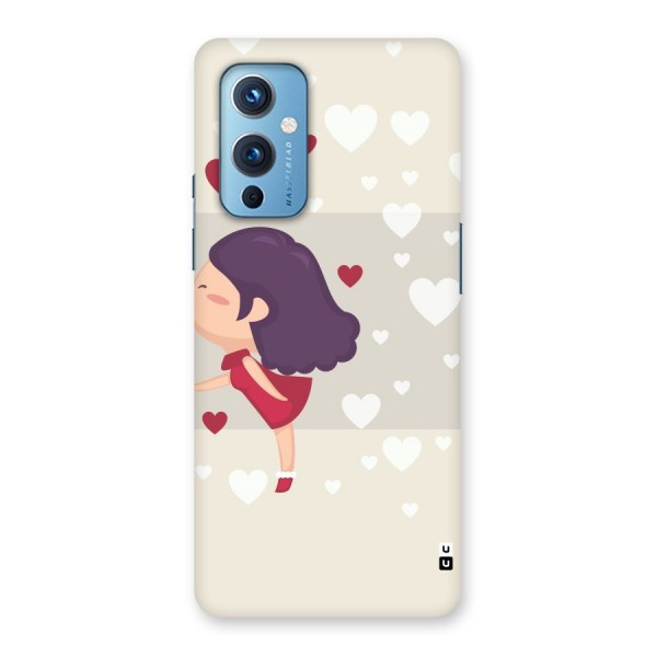 Girl in Love Back Case for OnePlus 9
