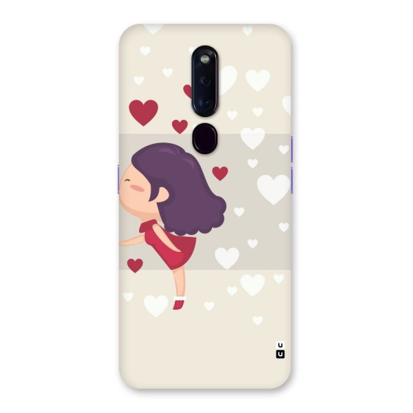 Girl in Love Back Case for Oppo F11 Pro