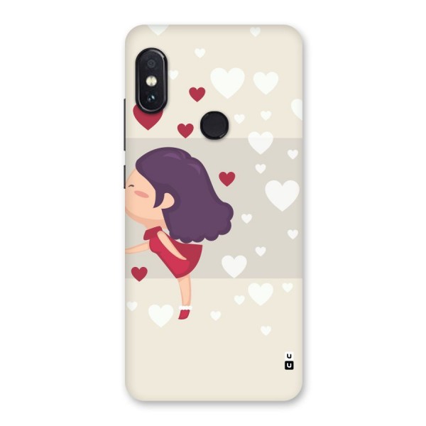 Girl in Love Back Case for Redmi Note 5 Pro