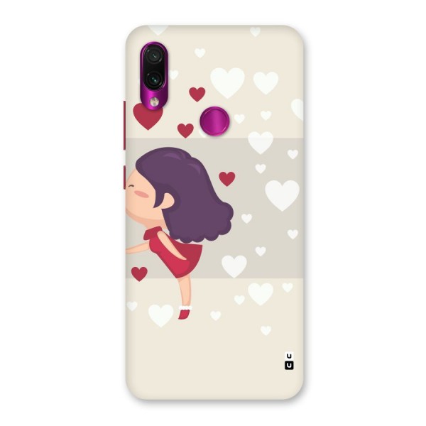 Girl in Love Back Case for Redmi Note 7 Pro