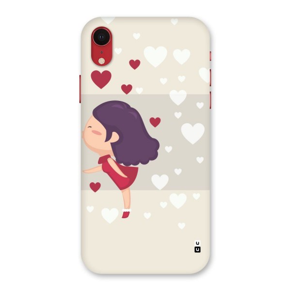 Girl in Love Back Case for iPhone XR