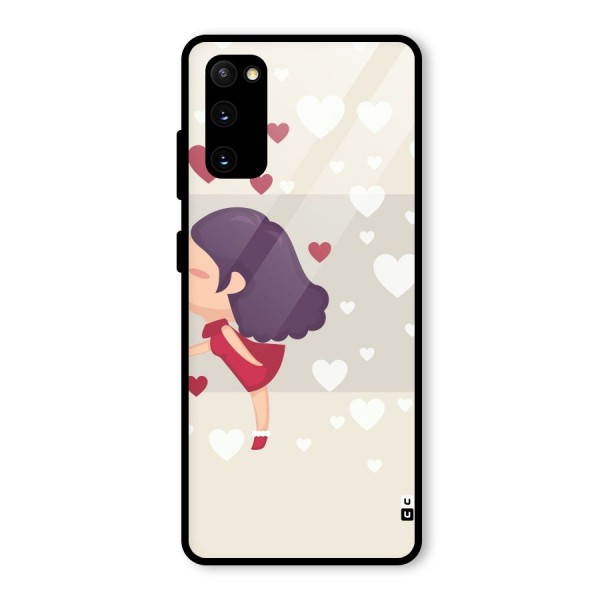 Girl in Love Glass Back Case for Galaxy S20 FE