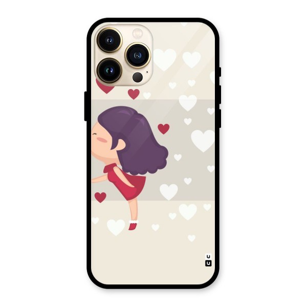 Girl in Love Glass Back Case for iPhone 13 Pro Max