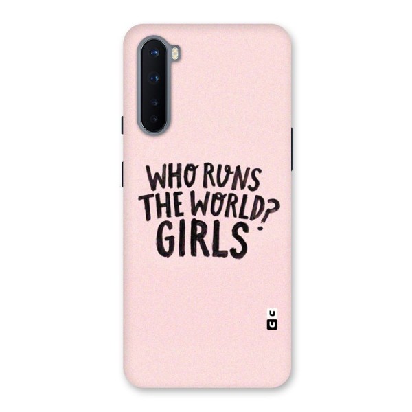 Girls World Back Case for OnePlus Nord
