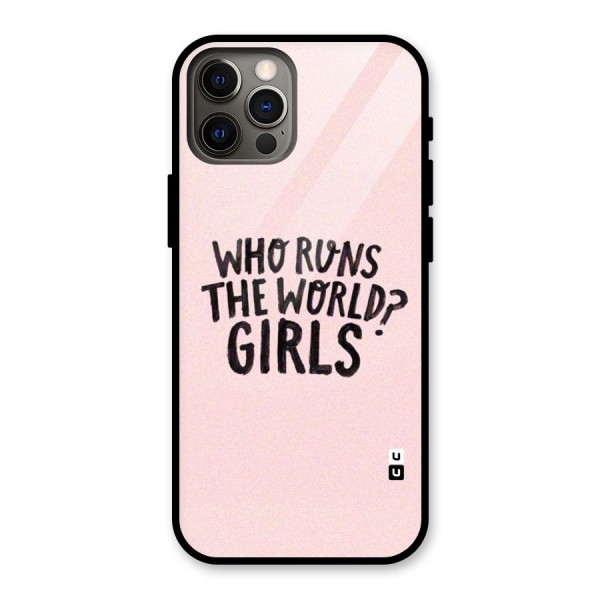 Girls World Glass Back Case for iPhone 12 Pro