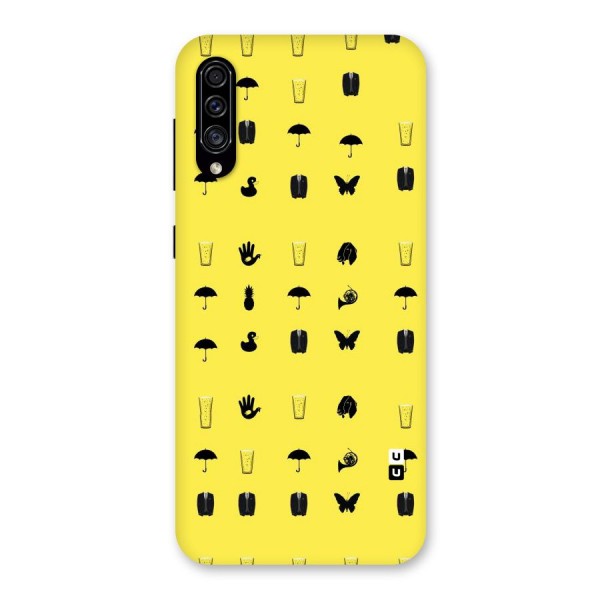 Glass Pattern Back Case for Galaxy A30s