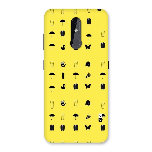 Glass Pattern Back Case for Nokia 3.2