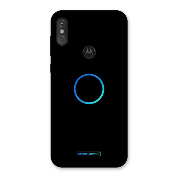 Beautiful Simple Circle Back Case for Motorola One Power