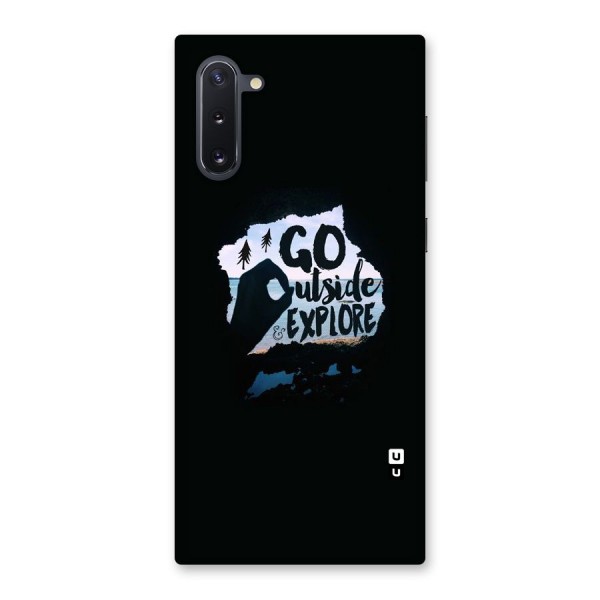 Go Outside Back Case for Galaxy Note 10