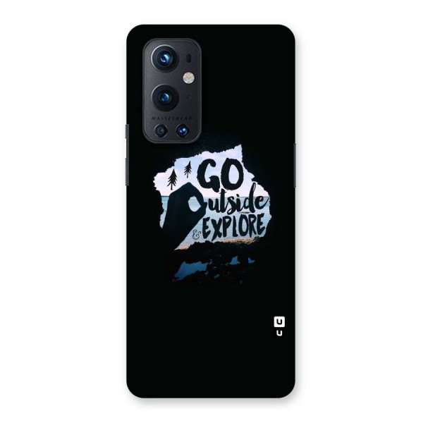 Go Outside Back Case for OnePlus 9 Pro