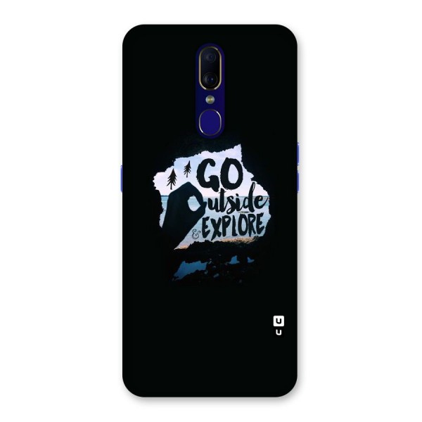 Go Outside Back Case for Oppo F11