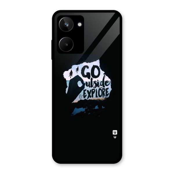 Go Outside Glass Back Case for Realme 10