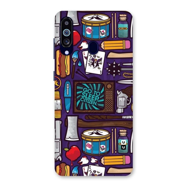 Go To Sleep Back Case for Galaxy M40