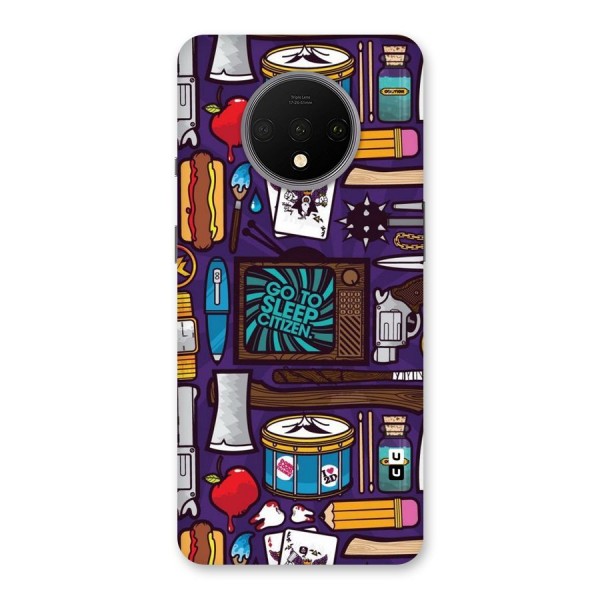 Go To Sleep Back Case for OnePlus 7T