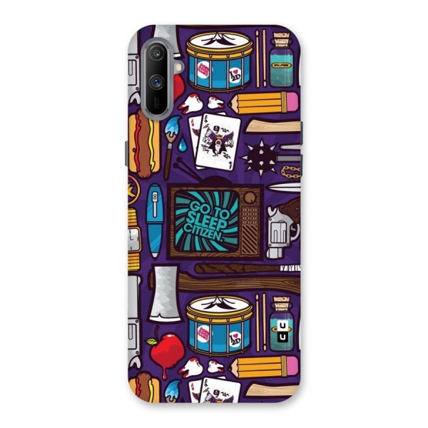 Go To Sleep Back Case for Realme C3