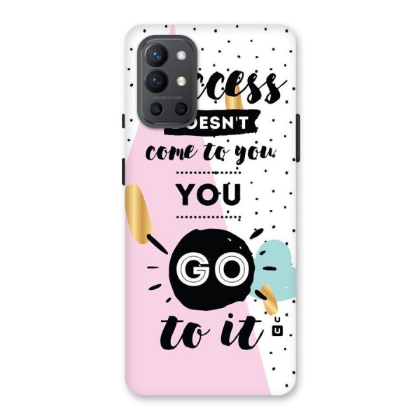 Go To Success Back Case for OnePlus 9R