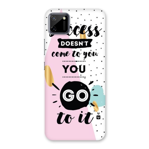 Go To Success Back Case for Realme C11