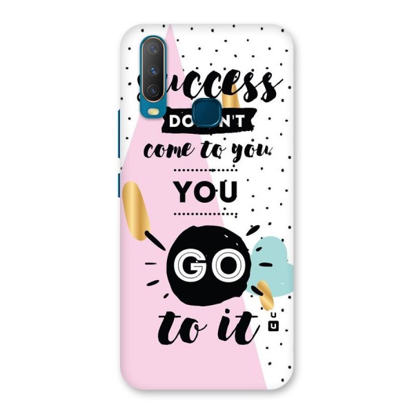 Go To Success Back Case for Vivo Y12