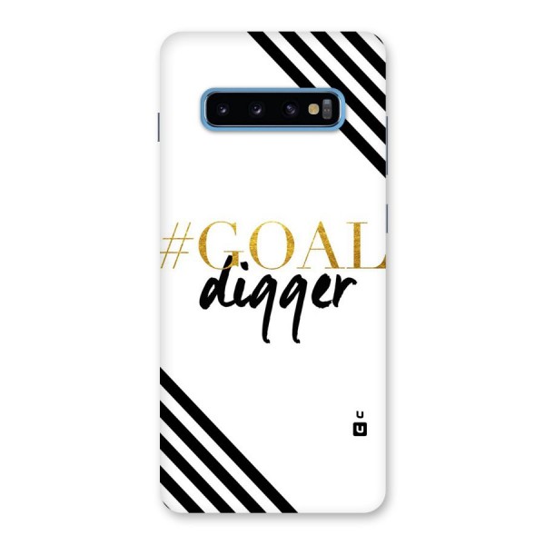 Goal Digger Back Case for Galaxy S10 Plus