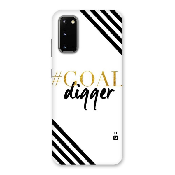 Goal Digger Back Case for Galaxy S20