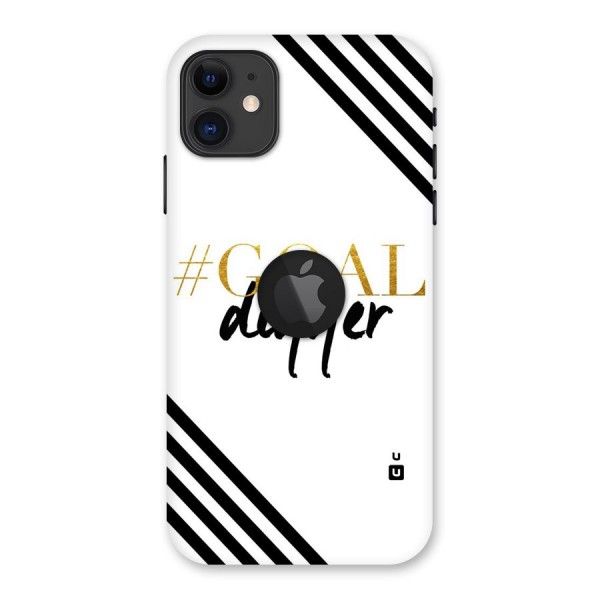 Goal Digger Back Case for iPhone 11 Logo Cut