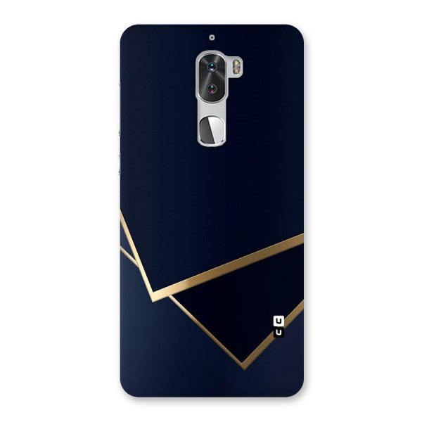 Gold Corners Back Case for Coolpad Cool 1