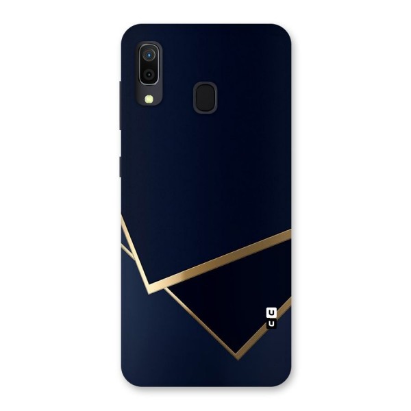 Gold Corners Back Case for Galaxy A20